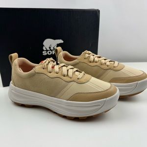 Sorel Women’s Size 8 ONA 503 Low Ceramic/ Bleached Ceramic Fashion Sneaker Shoes